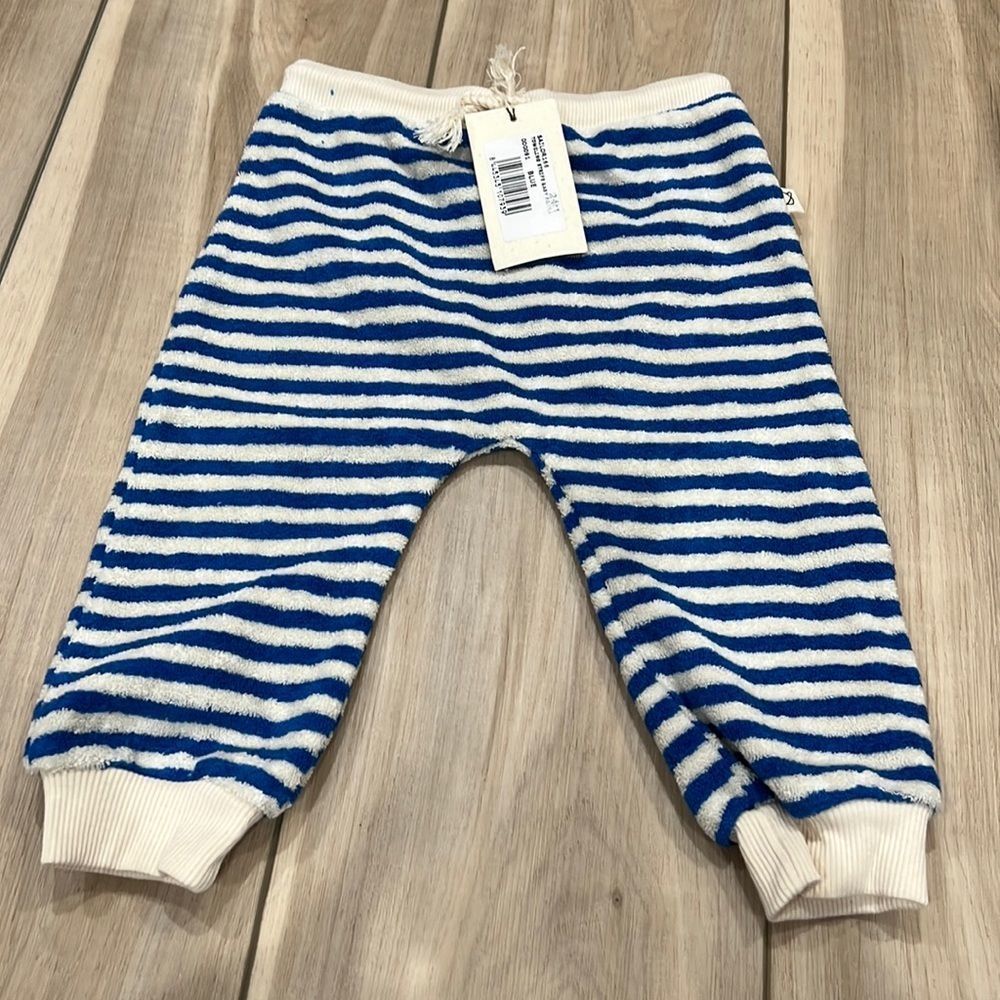 My Little Cozmo pants TOWELING STRIPE BABY PANTS
